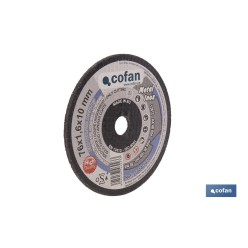 DISCO CORTE - 76X1,6X22,23 INOX PROFES.