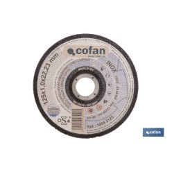 DISCO CORTE - 125X1,0X22,23 METAL STAND.