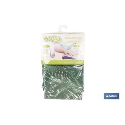 FUNDA ACOLCHADA PARA TABLA DE PLANCHAR 135 x 53 CM RAMAS VERDES