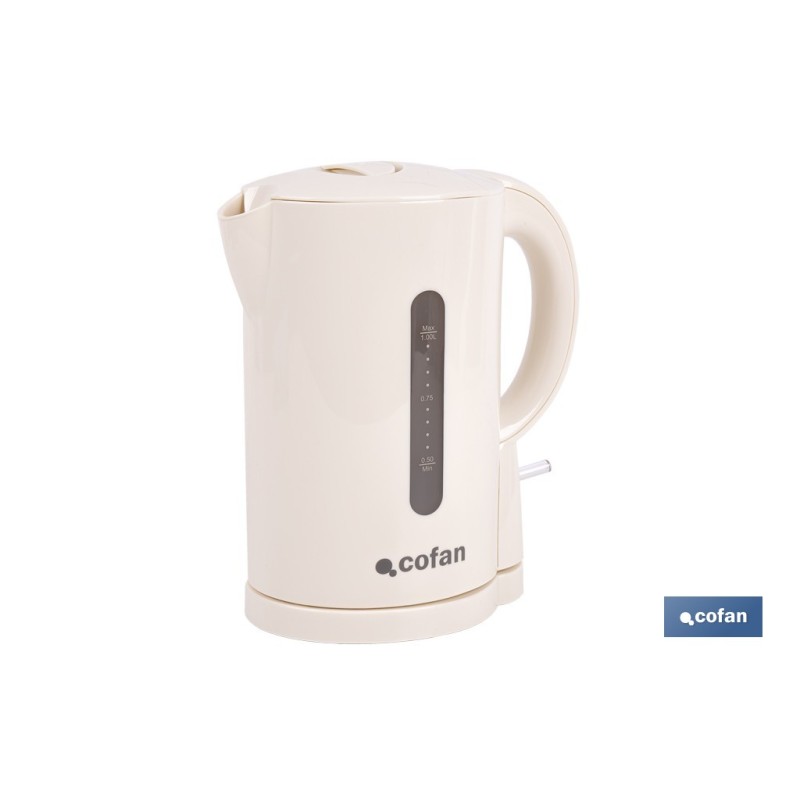 HERVIDOR DE AGUA 1080 W CON CAPACIDAD DE 1 L