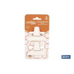 PACK DE 2 PINZAS PARA CERRAR BOLSAS DE COMIDA 7,5 X 5,5 CM