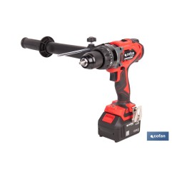 TALADRO PERCUTOR A BATERÍA LI-ION 20 V 2000 RPM 150 NM SIN CARGADOR NI BATERÍA