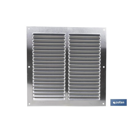 REJILLA DE VENTILACIÓN ALUMINIO 20 X 20 CM venta unitaria
