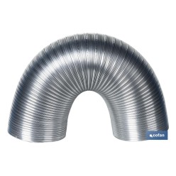 TUBO FLEXIBLE SEMIRRÍGIDO ALUMINIO Ø110 MM X 1,5 M