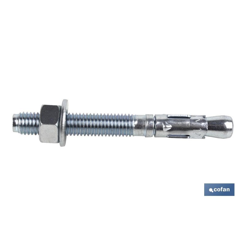 TACO ANCLAJE MTC ZINCADO M-8X75 Venta unitaria