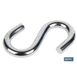 GANCHO EN S ZINCADO M-6 Venta unitaria