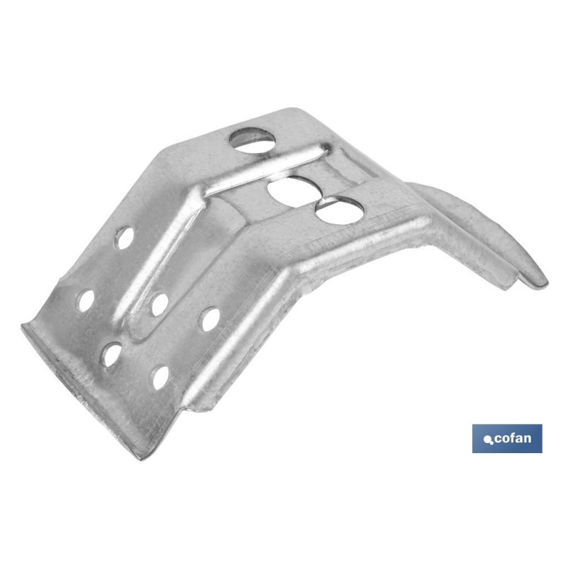 ESCUADRA DE MESA CON REFUERZO 70 MM VENTA UNITARIA