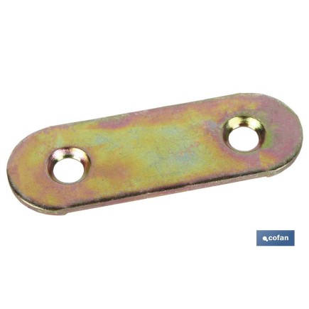 PLACA DE UNIÓN 55 X 17 MM VENTA UNITARIA