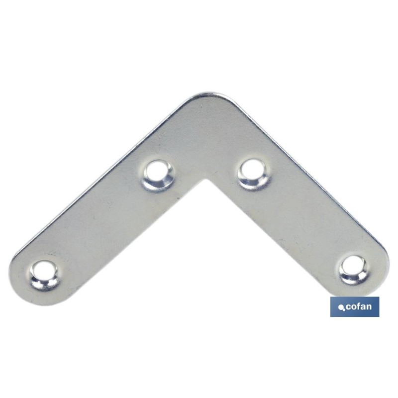 ESCUADRA PLANA 40 MM VENTA UNITARIA