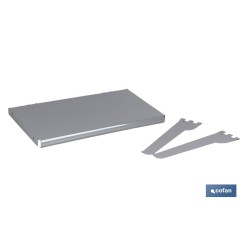 BANDEJA BLANCA PARA EXPOSITORES 500x300mm