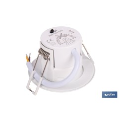 DOWNLIGHT ESTANCO 6W IP65 600 LM 3CCT Ø80 X 50 MM