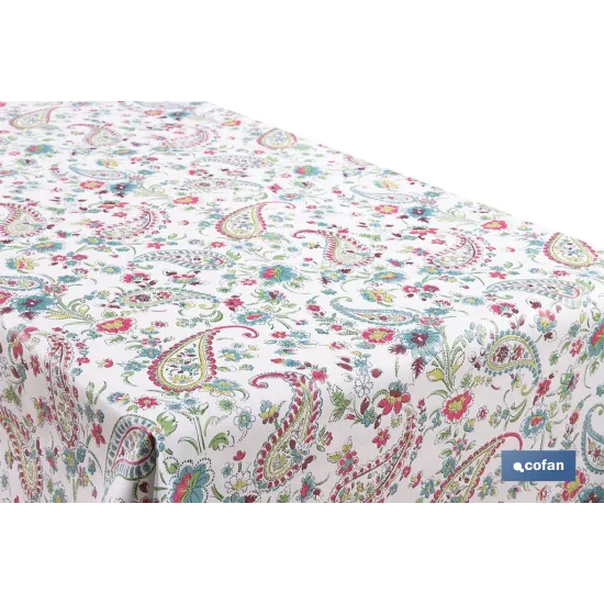 ROLLO DE HULE DISEÑO JARDÍN FLORAL 1,40 x 25 M