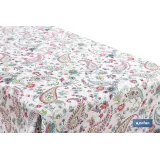 ROLLO DE HULE DISEÑO JARDÍN FLORAL 1,40 x 25 M
