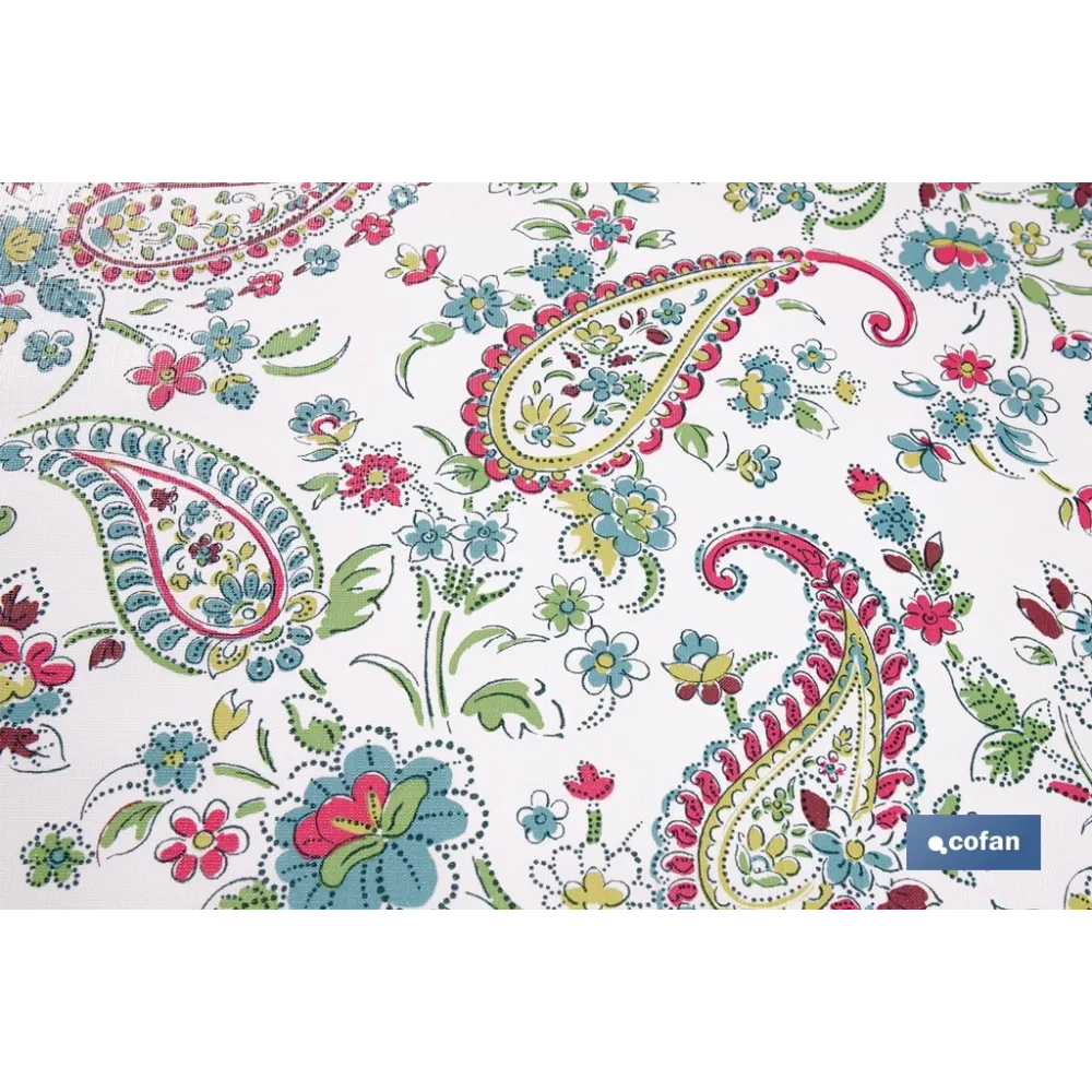ROLLO DE HULE DISEÑO JARDÍN FLORAL 1,40 x 25 M