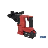 TALADRO MARTILLO PERFORADOR SDS-PLUS A BATERÍA Li-ion 20 V 1150 RPM