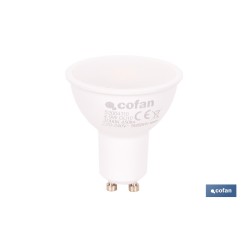 BOMBILLA LED GU10 4.9 W 450 LM 3000 K