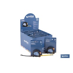 EXPOSITOR DE FLEXÓMETROS ANTIDESLIZANTES 16 MM X 3 M 12 UDS.