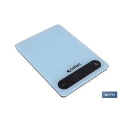 BÁSCULA DE COCINA DIGITAL 10 KG COLOR AZUL