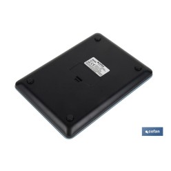 BÁSCULA DE COCINA DIGITAL 10 KG COLOR AZUL