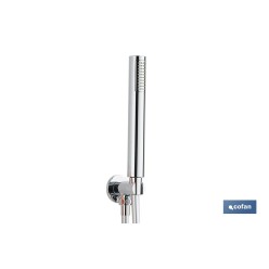 CONJUNTO DE DUCHA EMPOTRADA MONOMANDO REDONDA CROMADA