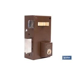 CERRADURA DE SOBREPONER IZQUIERDA 60 MM ADAPTABLE AL MODELO 56A