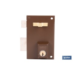 CERRADURA DE SOBREPONER IZQUIERDA 70 MM ADAPTABLE AL MODELO 56A