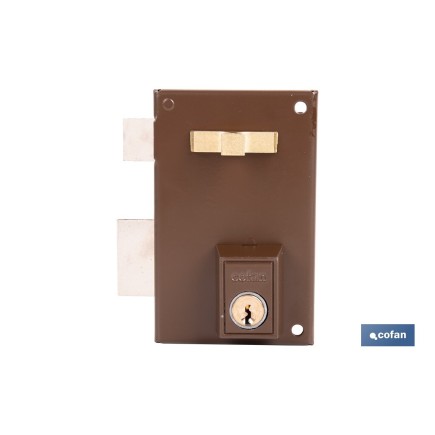 CERRADURA DE SOBREPONER IZQUIERDA 70 MM ADAPTABLE AL MODELO 56A