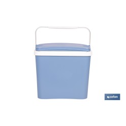 NEVERA RÍGIDA 24 L AZUL CLARO