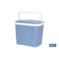 NEVERA RÍGIDA 24 L AZUL CLARO