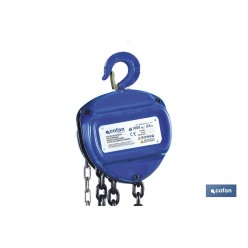 POLIPASTO MANUAL 1,0 T ELEVACIÓN 6 M