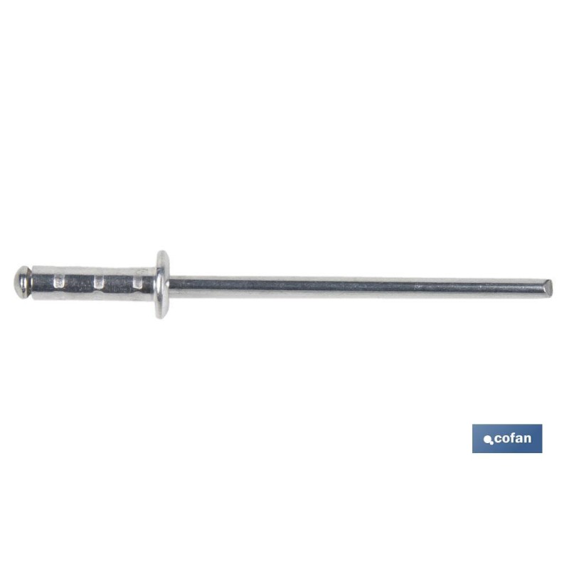 REMACHE ALUMINIO MULTIGRIP 3,2 X 06