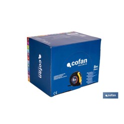 EXPOSITOR DE FLEXÓMETROS CON PROTECCIÓN DE GOMA 25 MM X 8 M 6 UDS.