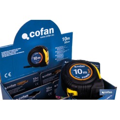 EXPOSITOR DE FLEXÓMETROS CON PROTECCIÓN DE GOMA 32 MM X 10 M 6 UDS.