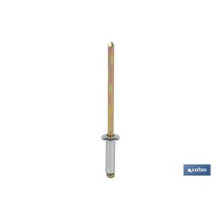 REMACHE ACERO  3,2 X 6 MM