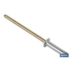 REMACHE ACERO  4 X 8 MM