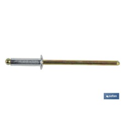 REMACHE ACERO  4 X 8 MM