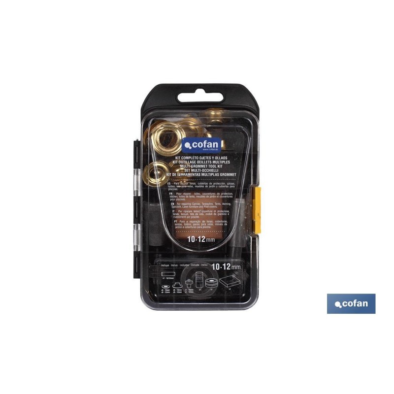 KIT COMPLETO OJETES Y OLLAOS EN 10 Y 12 mm