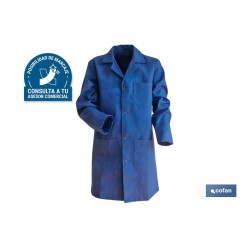 BATA AZUL OSCURA LIMEUR 100% ALGODÓN T-L