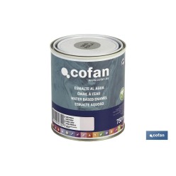 ESMALTE AL AGUA (750 ML) GRIS PERLA BRILLO