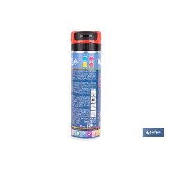 MARCAJE DE OBRA FLUORESC. ROJO 500ML