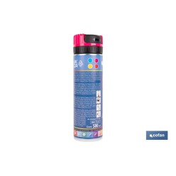MARCAJE DE OBRA FLUORESC. FUCSIA 500ML