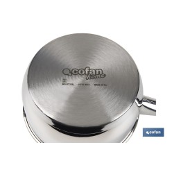 CAZO MANGO INOX INDU.1.3LMODELO POLENTA  Ø160 MM