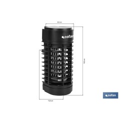 LÁMPARA LED ANTIINSECTOS DE ENCHUFE 3 W 50 M2