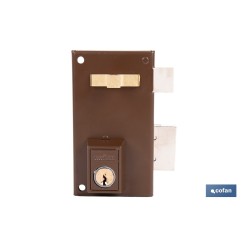 CERRADURA DE SOBREPONER DERECHA 60 MM ADAPTABLE AL MODELO 56A