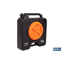 RECOGEDOR DE ACEITE USADO CON TAPA Y FILTRO 14 L