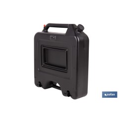 RECOGEDOR DE ACEITE USADO CON TAPA Y FILTRO 14 L