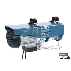 POLIPASTO ELÉCTRICO 1020 W 250/500 KG ELEVACIÓN 10/20 M