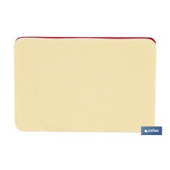 CATADIÓPTRICO RECTANGULAR ROJO 56 X 39 MM CON ADHESIVO