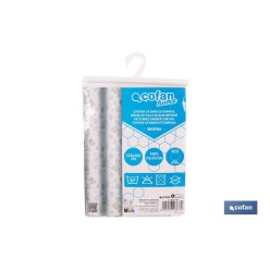 CORTINA DE BAÑO MARINA POLIÉSTER 220 X 200 CM