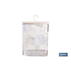 CORTINA DE BAÑO MARINA POLIÉSTER 220 X 200 CM